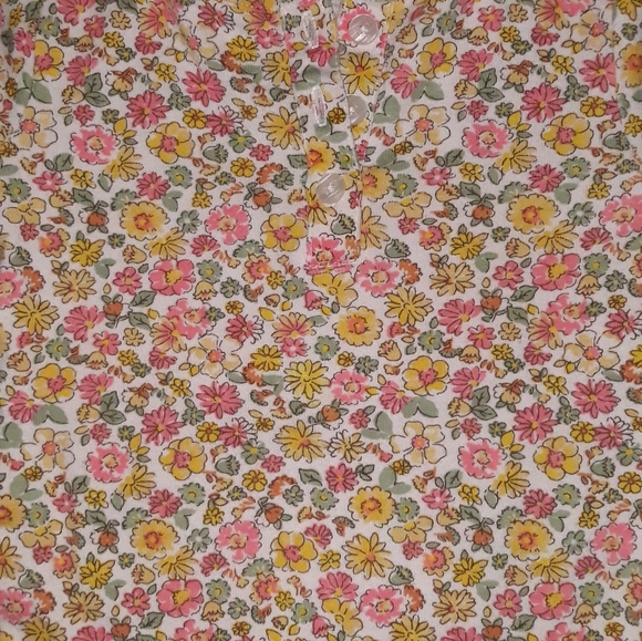 Genuine Kids Floral Jean Skirts w/Carter's Onesie - Picture 10 of 10